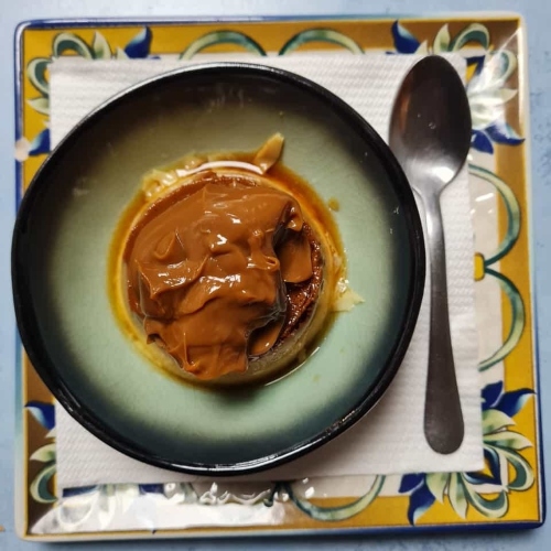  Flan con Dulce de Leche (sin gluten)