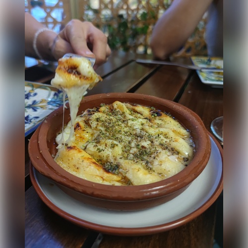 Provoleta al orégano
